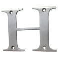 thumbnail image 1 of RCH Hardware LT-BR2350-75 Brass House Letter, 3 Inch, Satin Chrome, 1 of 1