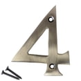 thumbnail image 1 of RCH Hardware NO-BR2270-75 Brass House Number, 3 Inch, Antique Nickel, 1 of 1