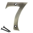 thumbnail image 1 of RCH Hardware NO-BR2270-75 Brass House Number, 3 Inch, Antique Nickel, 1 of 1