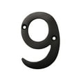 thumbnail image 1 of RCH Hardware NO-BR2270-75 Brass House Number, 3 Inch, Oil Bronzed Black, 1 of 1