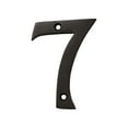 thumbnail image 1 of RCH Hardware NO-BR2270-75 Brass House Number, 3 Inch, Oil Bronzed Black, 1 of 1