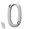 thumbnail image 1 of RCH Hardware NO-BR235-50 Brass House Number, 2 Inch, Satin Chrome, 1 of 1