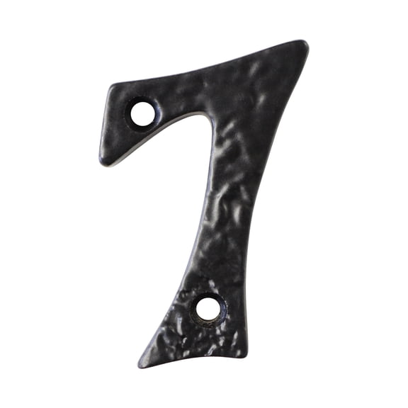 RCH Hardware NO-IR530-50 Iron House Number, 2 Inch, Black