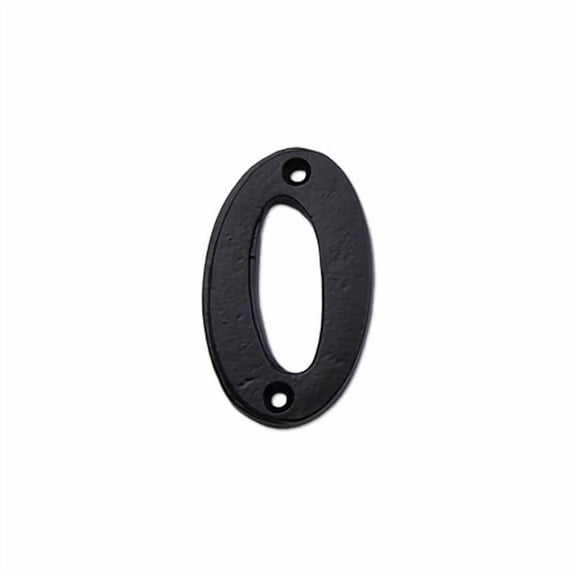 RCH Hardware NO-IR750-70 Iron House Number, 2.8 Inch, Rust