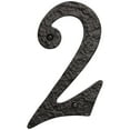 thumbnail image 1 of RCH Hardware NO-IR830-152 Iron House Number, 6 Inch, Black, 1 of 1