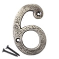 thumbnail image 1 of RCH Hardware NO-IR832-75 Iron House Number, 3 Inch, Antique Nickel, 1 of 1