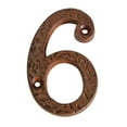 thumbnail image 1 of RCH Hardware NO-IR832-75 Iron House Number, 3 Inch, Rust, 1 of 1
