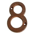 thumbnail image 1 of RCH Hardware NO-IR832-75 Iron House Number, 3 Inch, Rust, 1 of 1