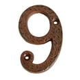 thumbnail image 1 of RCH Hardware NO-IR832-75 Iron House Number, 3 Inch, Rust, 1 of 1