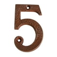 thumbnail image 1 of RCH Hardware NO-IR832-75 Iron House Number, 3 Inch, Rust, 1 of 1