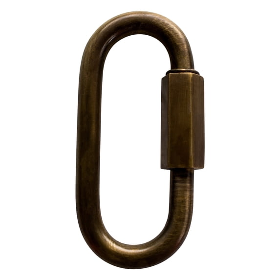 RCH Hardware QL-B88 Brass Quick Link, 1 Gauge, Various Finishes (2-PACK)
