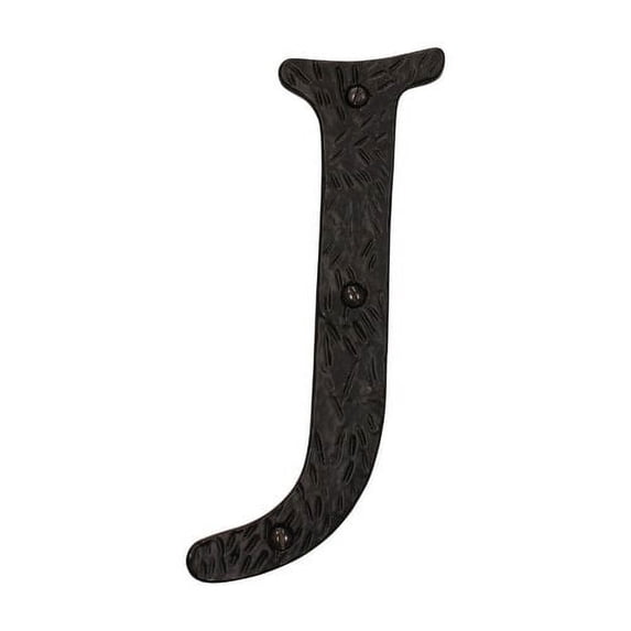 RCH Supply Company Decorative Solid Cast Iron Address Plaque Surface Mount House Letter
