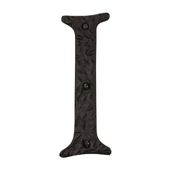 RCH Supply Company Decorative Solid Cast Iron Address Plaque Surface Mount House Letter