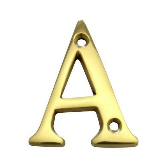rch hardware 2351a-pb050 house letter polished brass