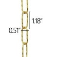 thumbnail image 1 of RCH Supply Company Twist Rope Link Lighting Fixture Chain Break, 1 of 2
