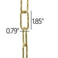 thumbnail image 1 of RCH Supply Company Twist Rope Link Lighting Fixture Chain Break, 1 of 2