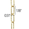 thumbnail image 1 of RCH Supply Company Twist Rope Link Lighting Fixture Chain Break, 1 of 2