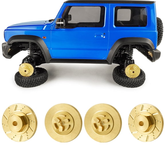 RCLIONS 1Set RC Car Hex Hub Adapters Conversion Counterweight Adapter for 1/18 Kyosho Jimny Upgrade Accessories