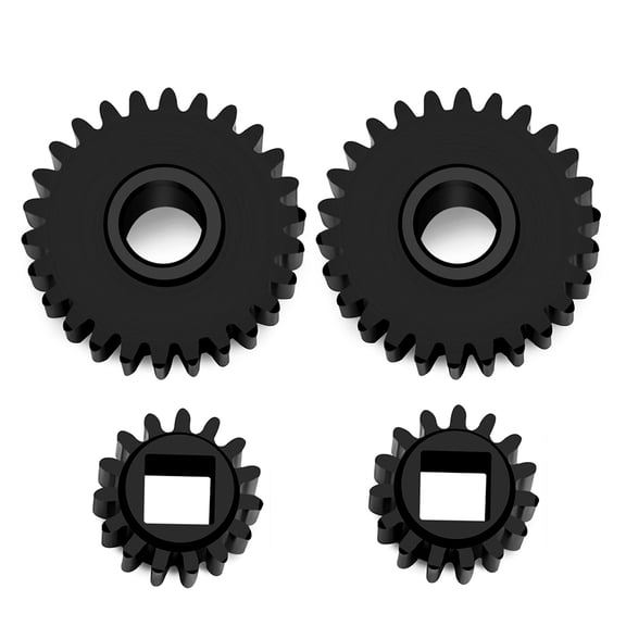 RCLIONS 4PCS Steel Axle Gears Portal Output Gear for Axial Capra 1/18 2WD UTB18 RC Crawler Car Upgrade Parts