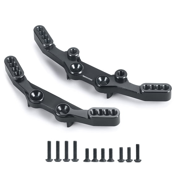 RCLIONS Aluminum Alloy Front Rear Shock Tower Pressplate for 1/10 Ford Bronco 4-Tec 2.0 VXL AWD Chassis Upgrade Parts