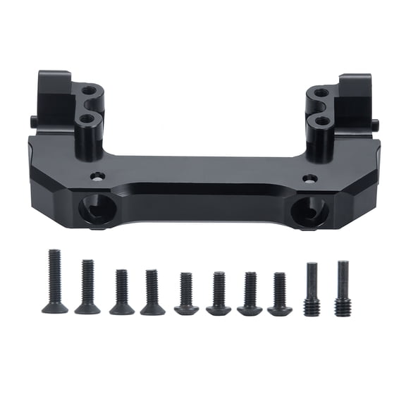 RCLIONS Aluminum Alloy Front Servo Mounts Base for Axial SCX10 III AXI03006 AXI03007 Base Camp AXI03027 1/10 RC Crawler Car Parts