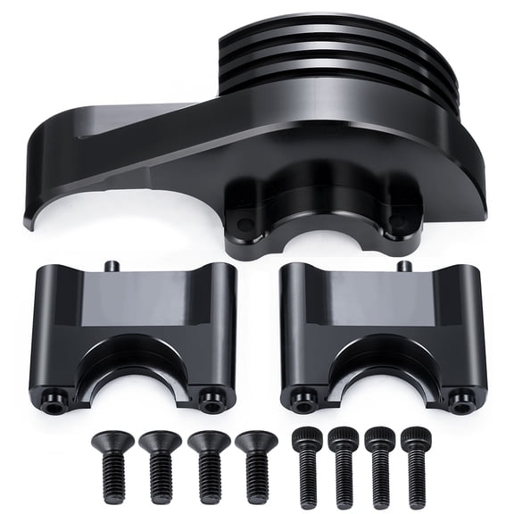 RCLIONS Aluminum Alloy Gearbox Main Gear Protection Cover Case for Sledge 1/8 4WD Monster Truck Off Road RC Car Upgrade Parts