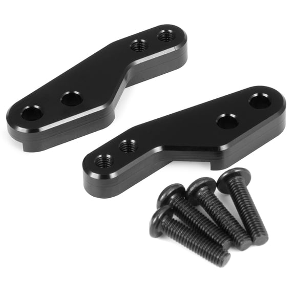 RCLIONS Aluminum Alloy Rear Shock Dampers Mount Towers for 1/10 Drag Slash C1 1976 Upgrade Parts