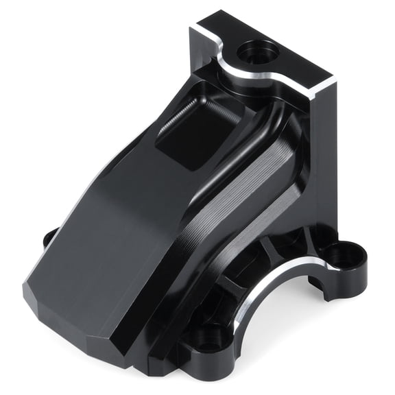 RCLIONS Aluminum Alloy Transmission Cover Front Rear Gearbox Cap for 1/5 X-MAXX RC Buggy Trucks Car Accessories