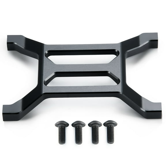 RCLIONS Aluminum Rear Chassis Frame Rail Brace Battery Fixing Bracket Mount for Axial 1/10 SCX10 PRO Scaler 4WD EP AXI03028 Parts