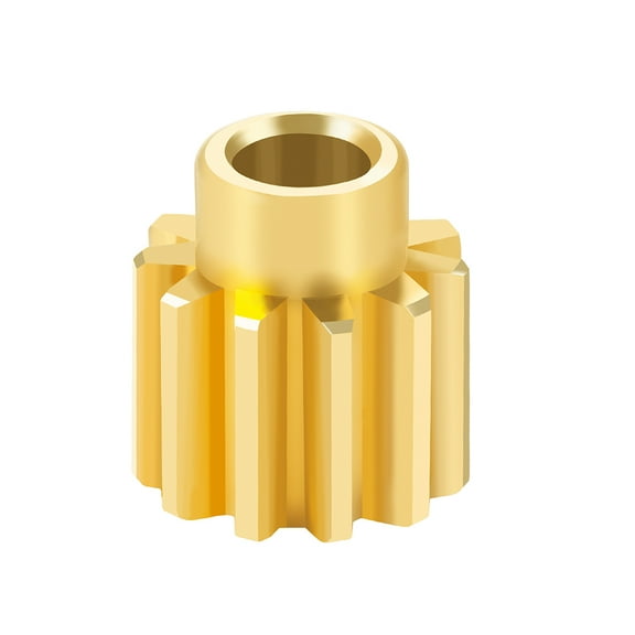 RCLIONS Brass Motor Gear 11T Transmission Pinion Gears for 1/24 RC Micro Crawler Axial SCX24 All Series Upgrade Parts