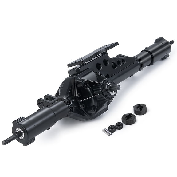 RCLIONS Complete Metal RC Car Axle for 1/10 RC Crawler Rock Axial Wraith 90018 90020 Aluminum Middle Axle Upgrade Parts