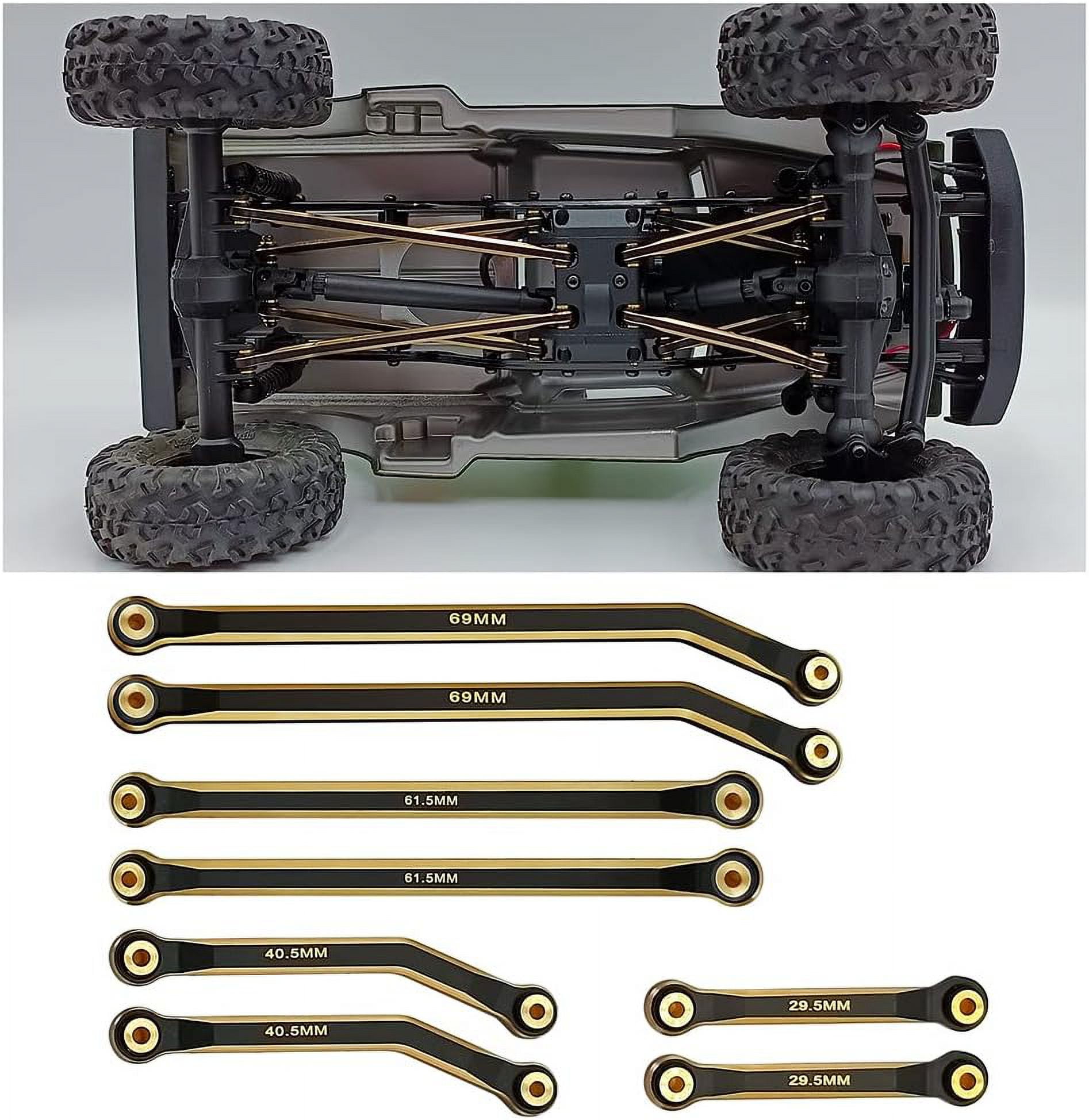 RCLIONS Higher Extra Clearance RC Links Linkage Set for 1