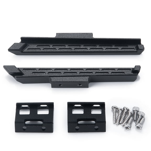 RCLIONS Metal Foot Pedal Side Cleat Pedal for Kyosho 1/18 Jimny 32523, Miniz Jeep 1/24 Wrangler RC Crawler Car Upgrade Parts