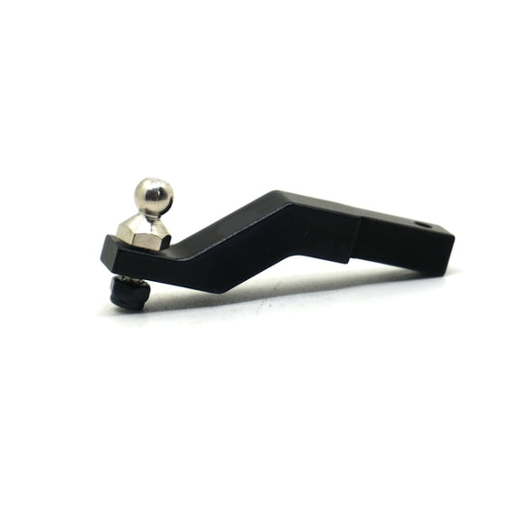 RCLIONS RC Car Metal Trailer Tow Hook Drop Hitch Receiver Bumper Hook for 1:10 RC Crawler TRX4 Upgrade Parts