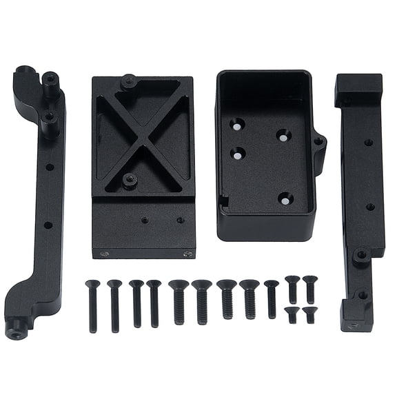 RCLIONS RC Car Receiver Electronics Equipment Box for 1/6 RC Crawler Axial SCX6 AXI05000 Upgrade Parts