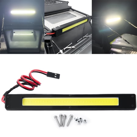 RCLIONS RC Car Roof Light LED Lights Bar Spotlight Headlights for 1/10 RC Crawler TRX4 Defender Upgrade Parts