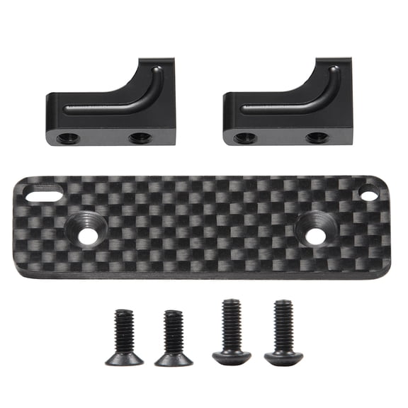 RCLIONS Servo Mount Aluminum Alloy Servo Fixed Bracket for 1/10 Axial Wraith 90048 RR10 RC Climbing Car Parts