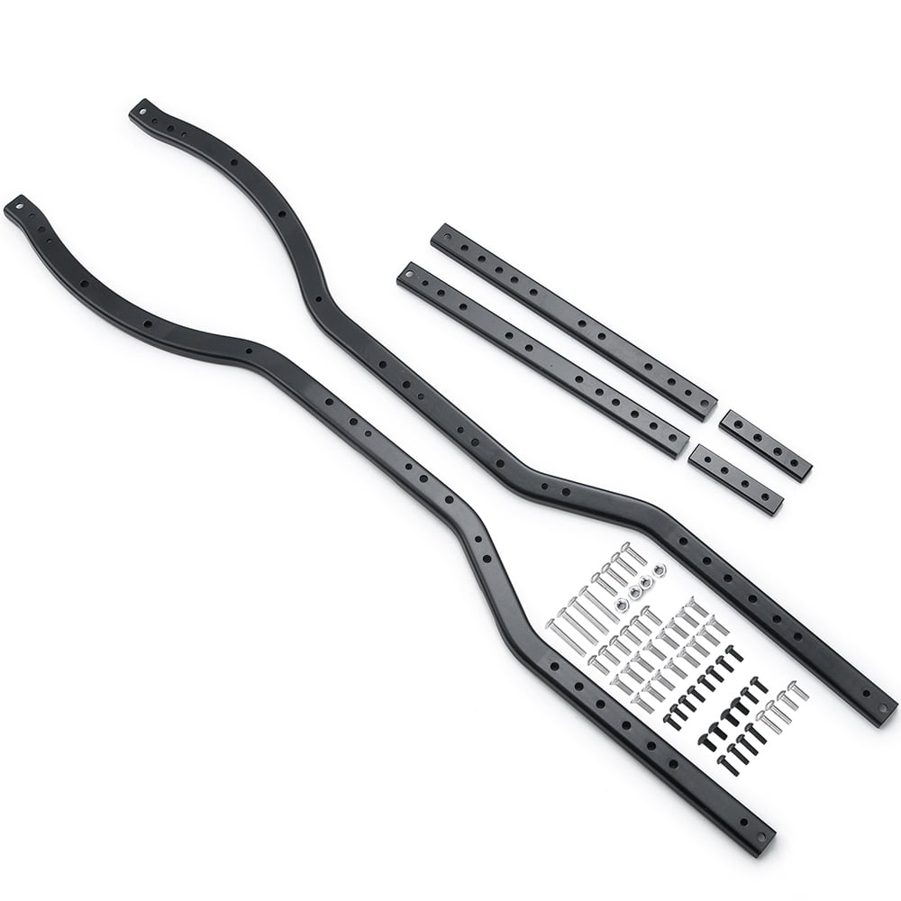 RCLIONS Steel 6x6 Chassis Frame Rail Girder Side Frame for 1/10 RC ...