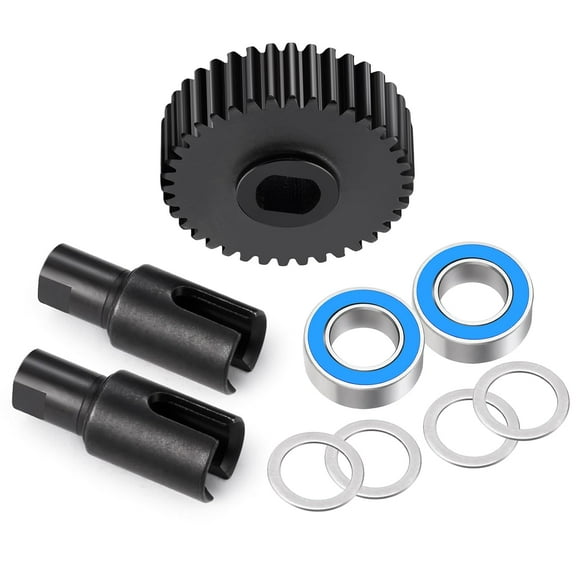 RCLIONS Steel Center Differential Gear Drive Cup Ball Diff Kit for 1/16 Losi Mini-T 2.0 Mini-B Electric Car/Truck Upgrade