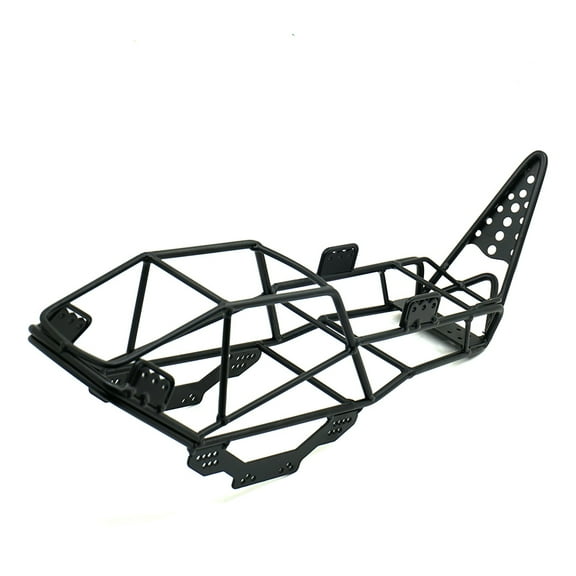 RCLIONS Steel Frame Body Full Tube Roll Cage Chassis for 1/10 Scale Axial SCX10 90027 90022 RC Crawler Truck Parts