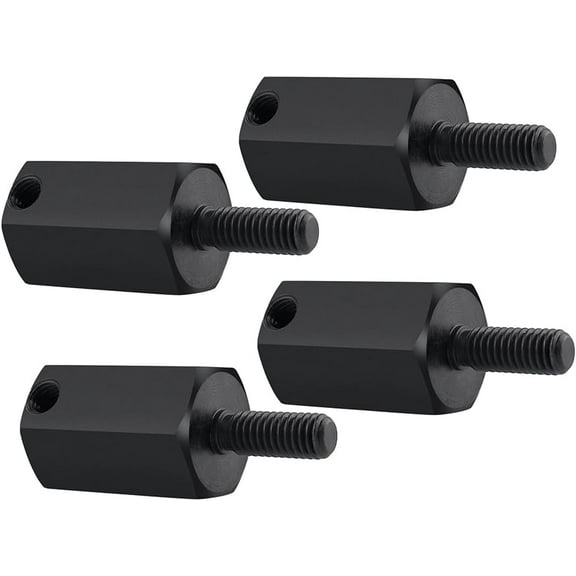 RCLIONS Steel RC Wheels Hubs Hex +20mm Extended Wheel Spacers for AXIAL SCX6 Upgrades 1/6th RC Crawler Car Parts