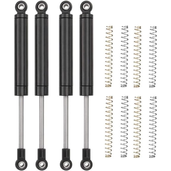 RCLions 4pcs 110mm RC Shock Absorber Damper Internal Spring for 1/10 RC Crawler Car TRX4 SCX10 D90 Upgrade Parts