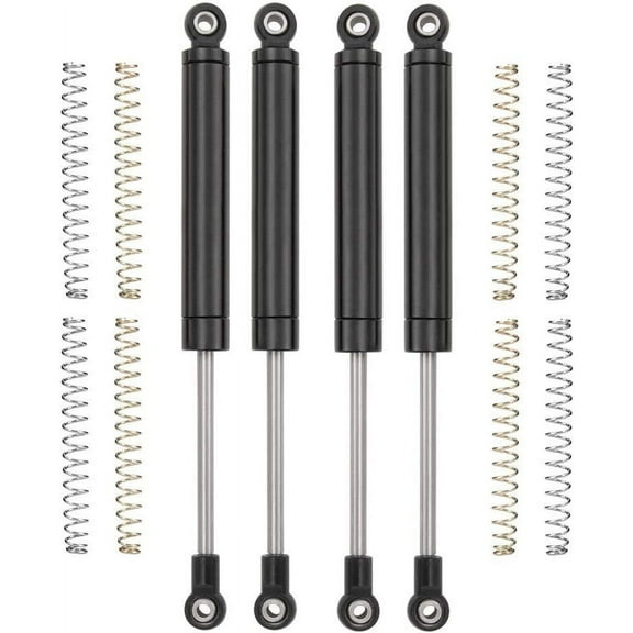RCLions 4pcs RC Shocks Absorber 120mm Damper Internal Spring for 1/10 RC Crawler Car TRX4 SCX10 D90 scx10 Upgrades