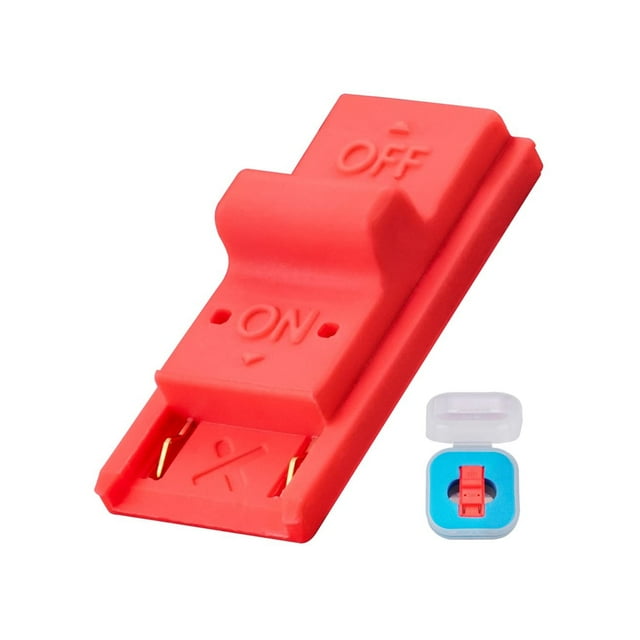 RCM Jig RCM Clip Short Connector for Nintendo Switch Joy-Con RCM Tool for NS Recovery Mode (Red)