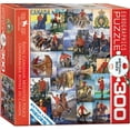 thumbnail image 1 of EuroGraphics RCMP Vintage Posters (300 Piece) Puzzle, 1 of 1