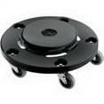 thumbnail image 1 of RCP2640BLA - Rubbermaid-Black Brute Twist On/Off Round Dolly 18.2" Diameter x 6.6" Height, 1 of 1