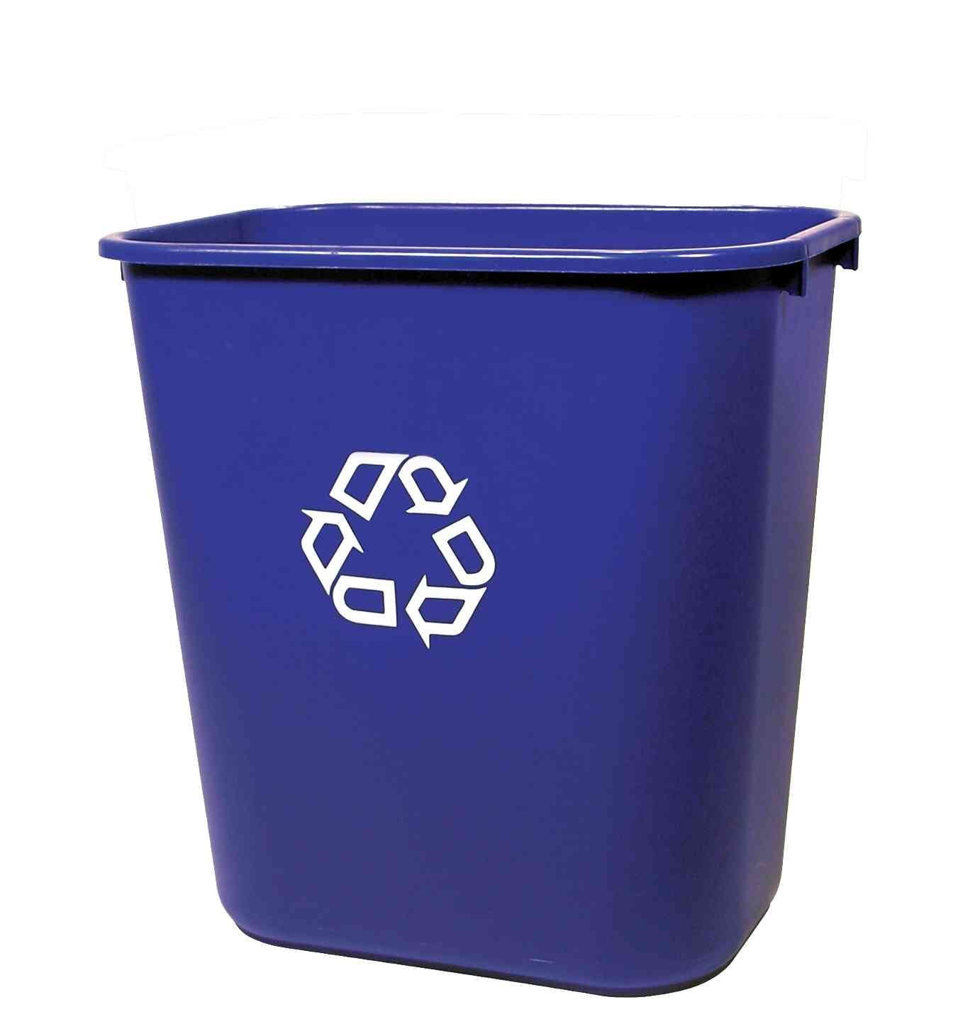 RCP295673BLU Deskside Paper Recycling Containers
