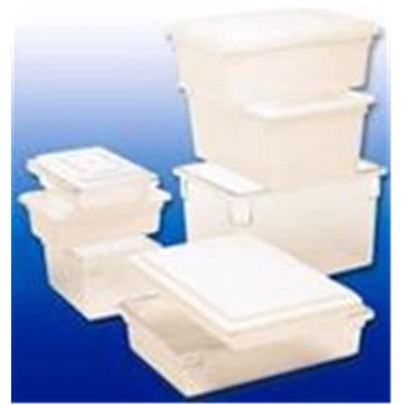 RCP3328CLECT 12in. Food Tote Box - Clear - 16.5 Gallon - Durable Polycarbonate
