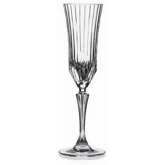 RCR Adagio Crystal Champagne glass set of 6