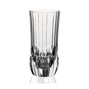RCR Adagio Crystal High Ball glassware Set with Hand Blown Italian Style - 11 oz Capacity, Set of 6